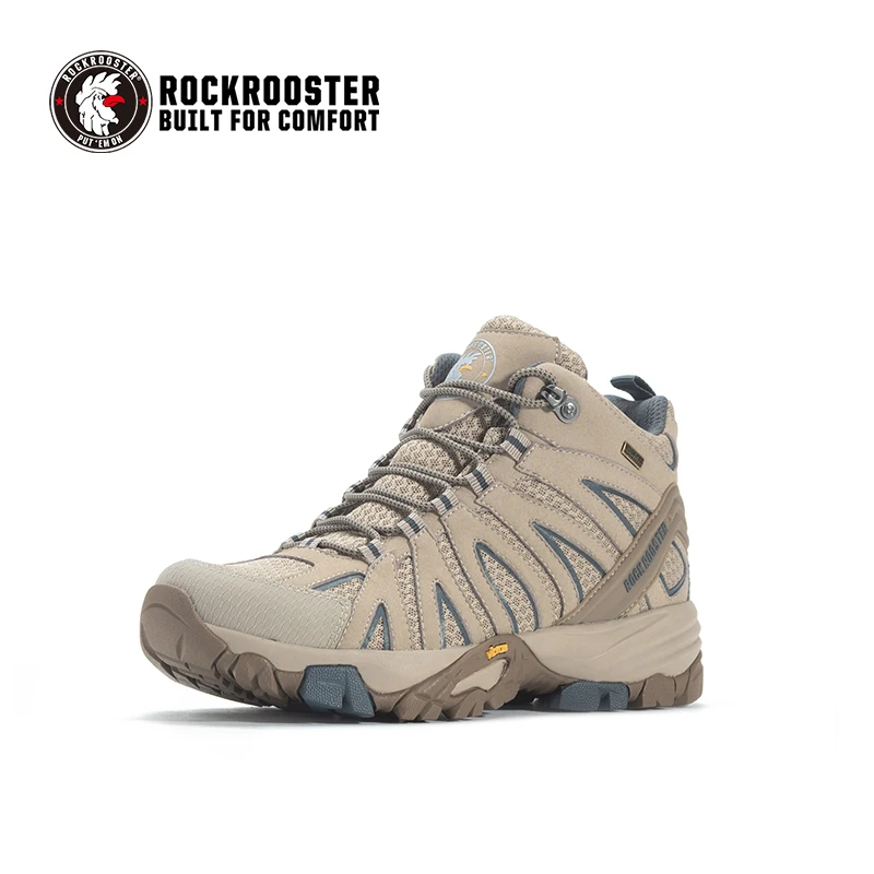 Rockrooster botas tácticas impermeables senderismo cuero hombre - imagen 4