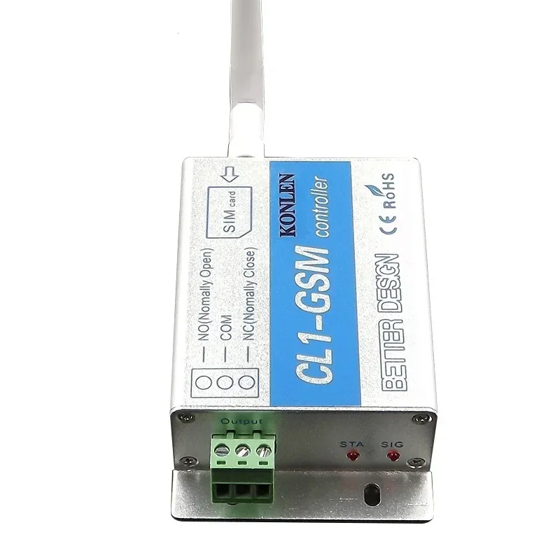 Gsm Controller Relay Switch for Gate Open, Water Pump, Motor, Home Appliances On/Off via SMS Call Remote Control
