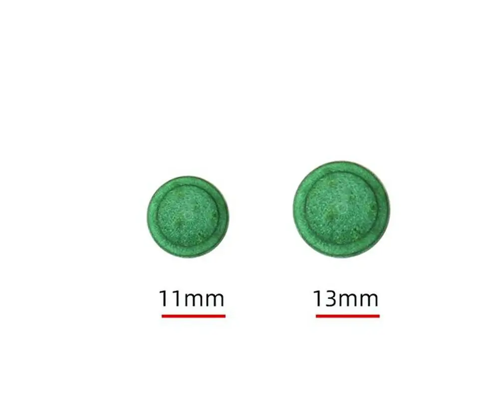 Punta de taco de billar de cuero de múltiples capas, Jade Imperial verde, peppa, 11MM/13MM