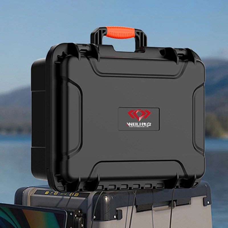 Portable Tool Storage Box Waterproof Hardware Tools Case Multi-functional Safety Protection Organizer Box Tool Case with Sponge