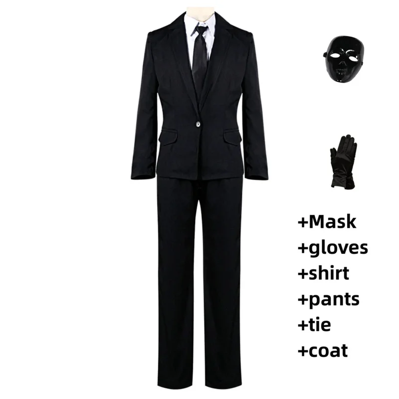 ชุดคอสเพลย์ CyAnime Game Library of Ruina Roland เสื้อคลุมสีดำ ชุดยูนิฟอร์ม ครบชุด พร้อมวิกผม สำหรับผู้ใหญ่ ชาย ชุดฮาโลวีน ชุดงานคาร์นิวัล