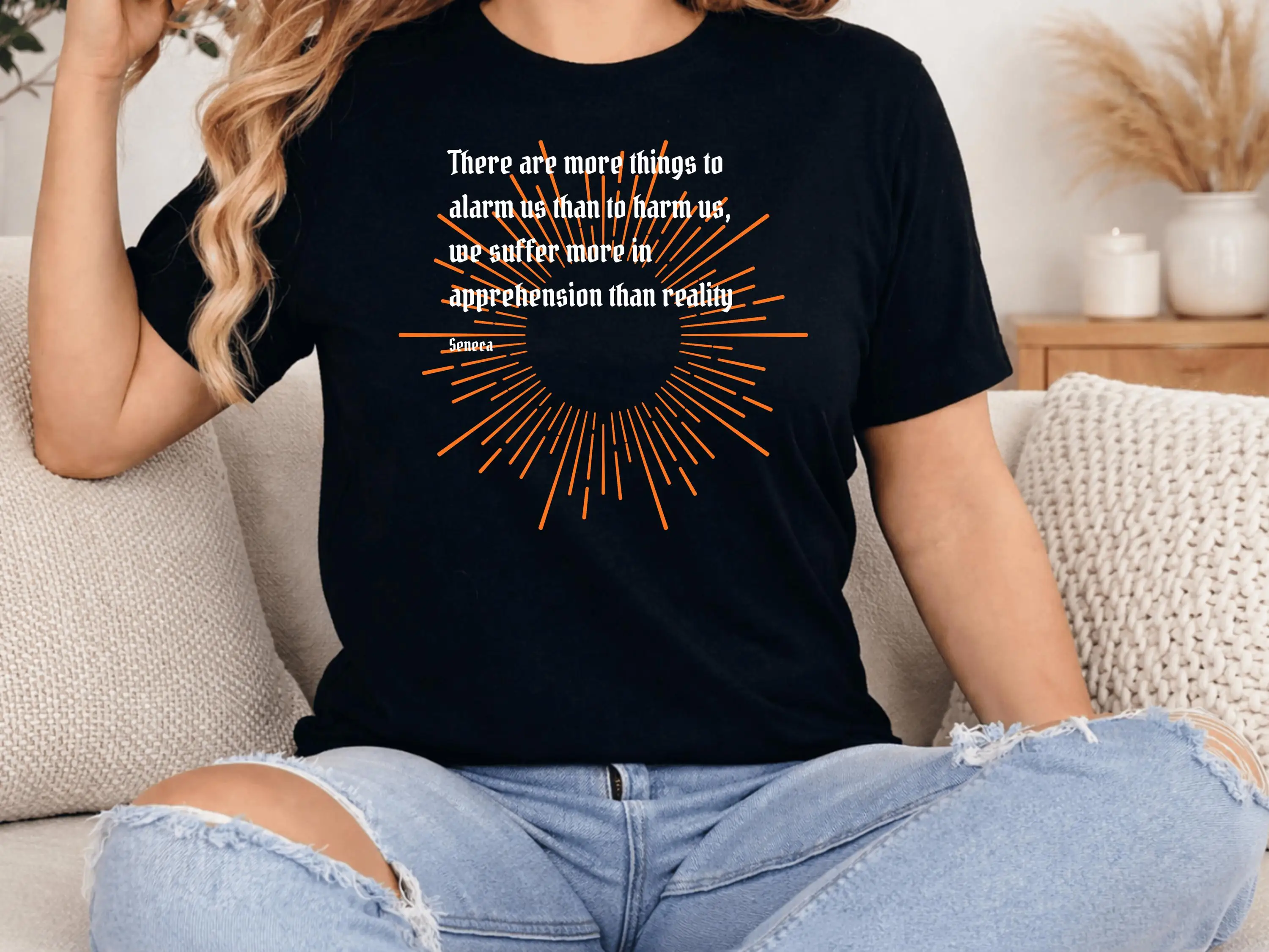 Stoic Shirt | Seneca quote 