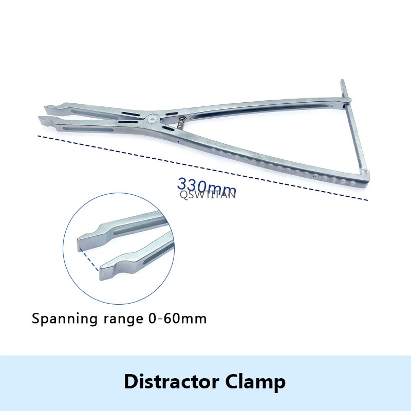 Distractor Clamp Large Stainless Steel Orthopedics Instruments Spinal Instrument