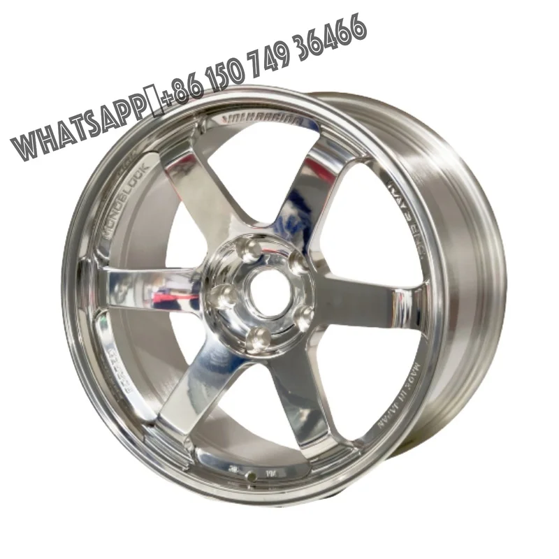 

Полированное хромированное кованое колесо 5x120 5x114,3 5x112 17 18 19 20 дюймов Volk Racing Te37 для BMW Honda Accord Toyota GTR Jdm автомобильный обод