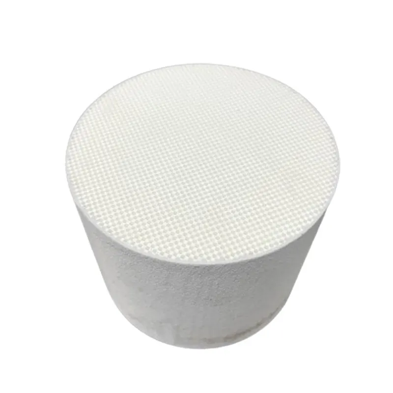 Auto Engine Parts Ceramic Honeycomb Cordierite DPF132*100mm 200CPSI Particulate Purification Engine Parts  Diesel Particulate