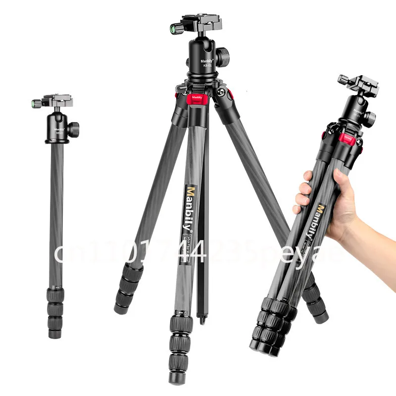 Manbily Dslr Shooting Photographic Accessory Heavy Duty Carbon Fiber Tripod for Bird Watching Hunting Outdoor