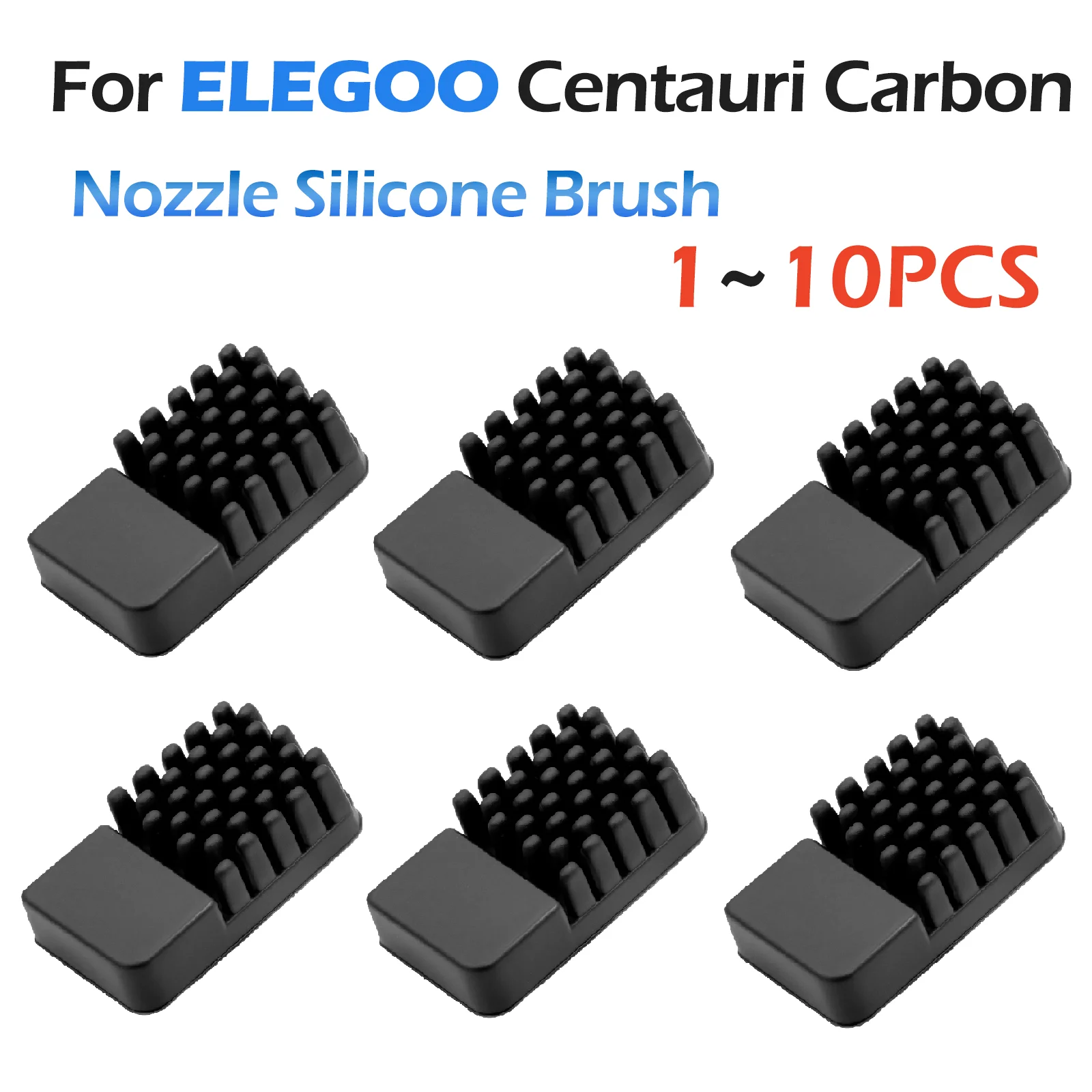 ممسحة السيليكون ل Elegoo Centauri الكربون فوهة فرشاة فوهة أداة تنظيف فوهة ممسحة فرشاة السيليكون تنظيف قوي #1