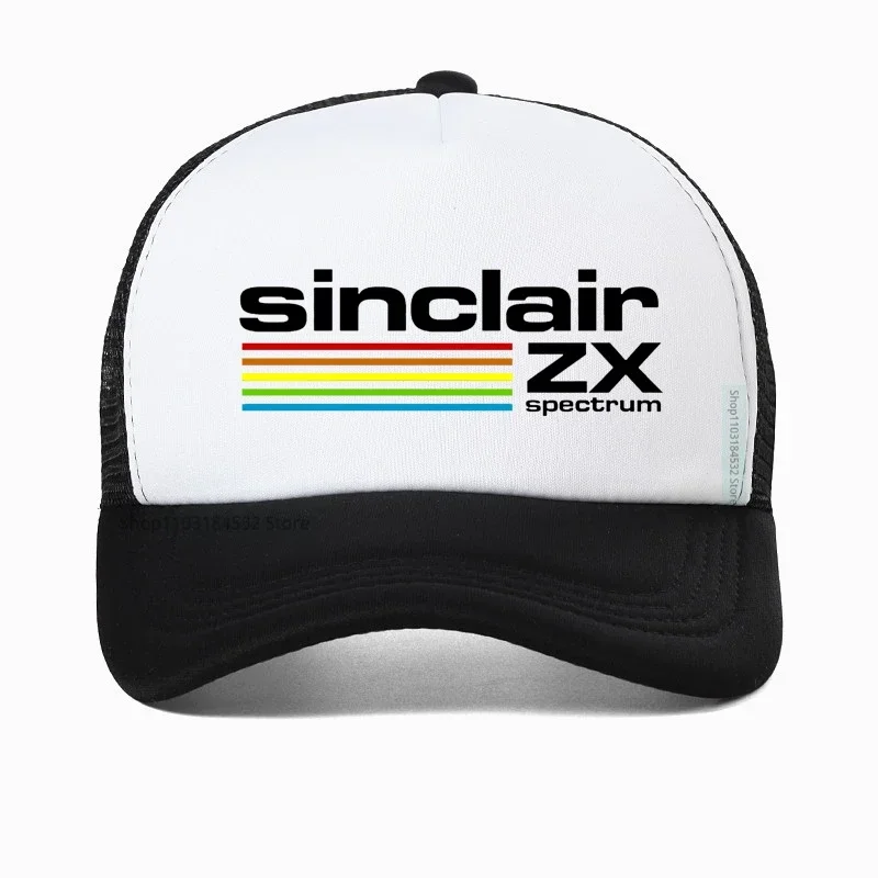 

Men's high quality hat Sinclair Zx Spectrum Baseball cap Cool casual outdoors Mesh Breathable Snapback hats Casquette