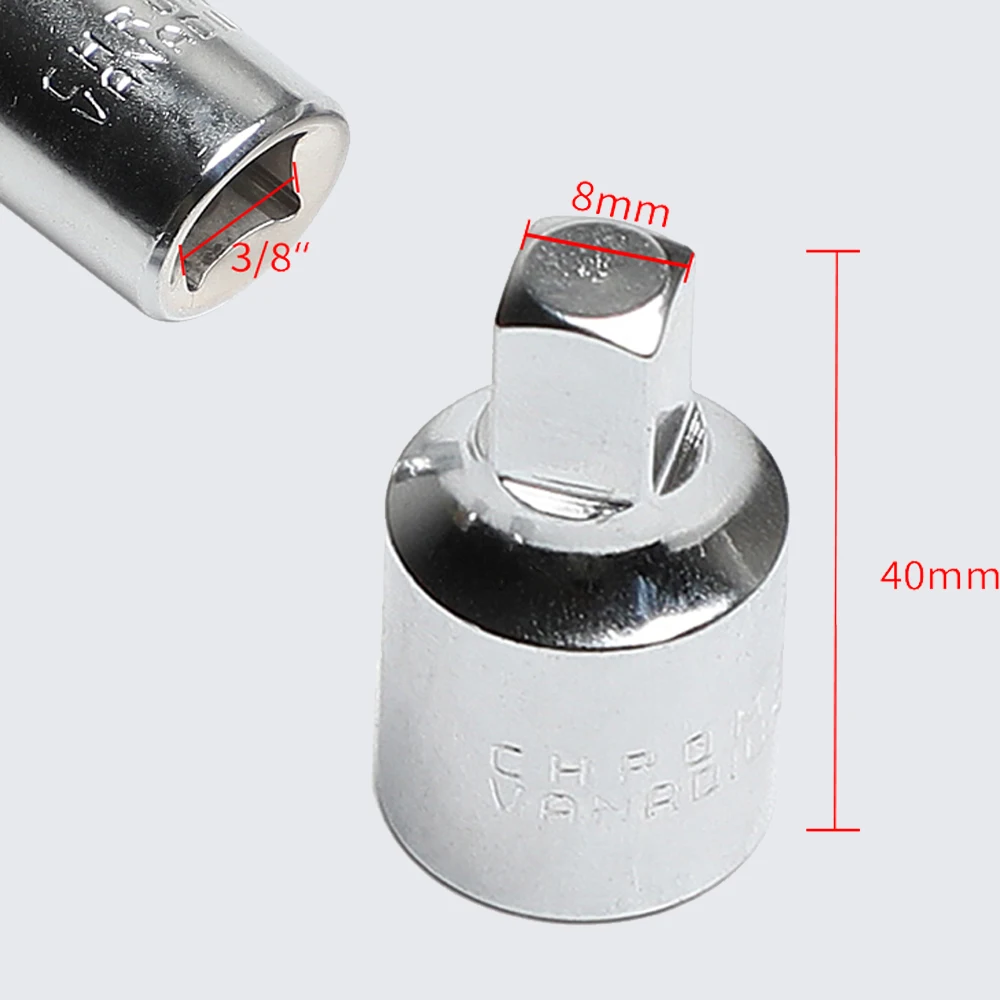 8 مللي متر مربع حوض الزيت قابس التصريف مفتاح أداة مزيل صالح لرينو سيتروين بيجو #6