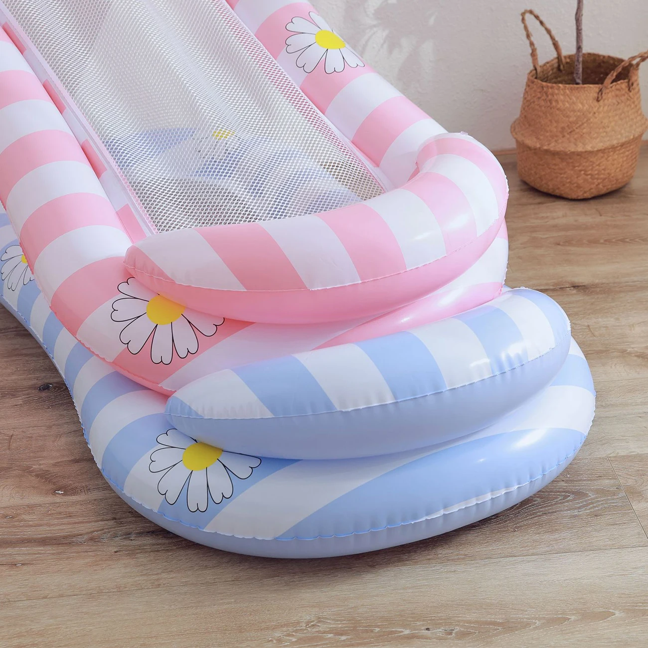 Hamac gonflable d'eau de pétale de fleur de 1PC-tapis flottant portatif pour une détente sûre de piscine, de lac ou de plage