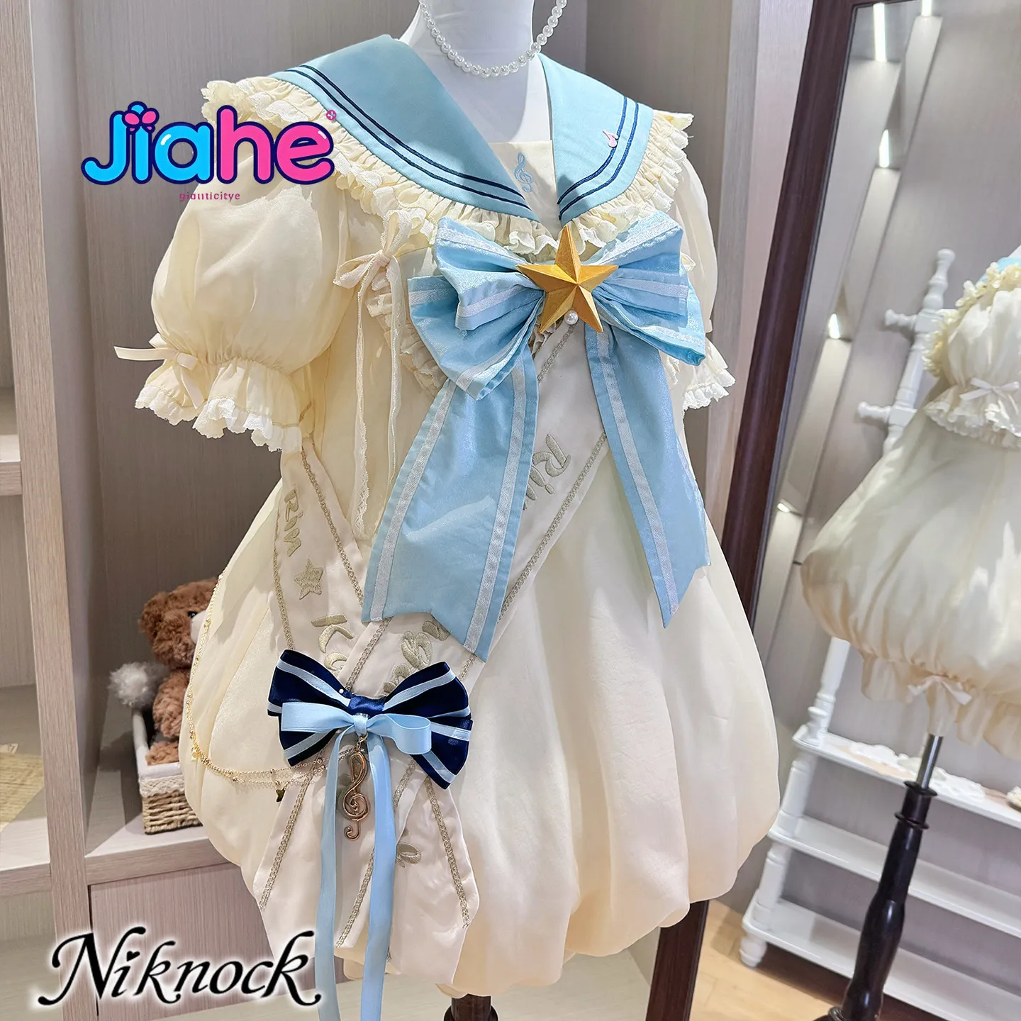 

Anime Miku Rin Len Uniform Outfits Cosplay Costume New Sailor Dress Cos women dress everyday people Lolita uniform Halloween JK