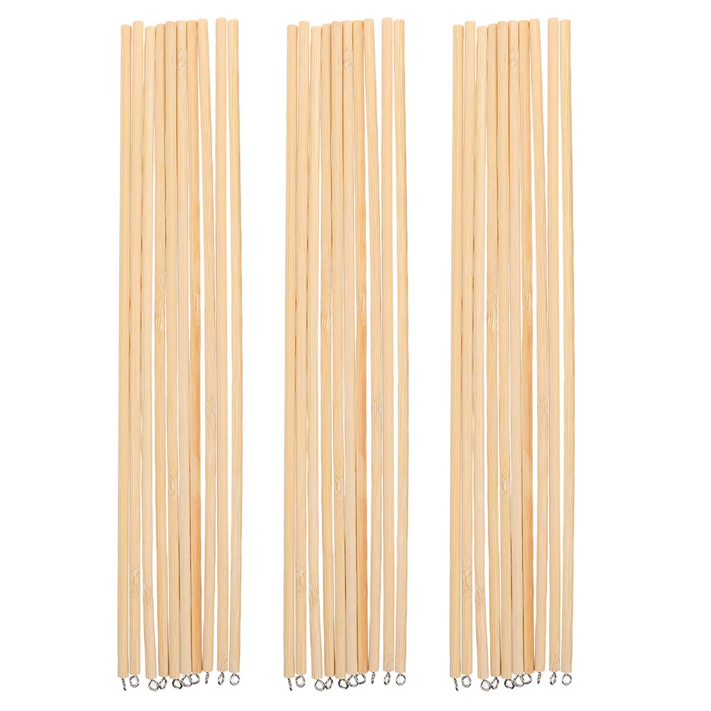 

30 Pcs Shadow Operating Rod Hand Arm Rods Whole Accessories Wooden Animal Positioning for Puppets Toddler