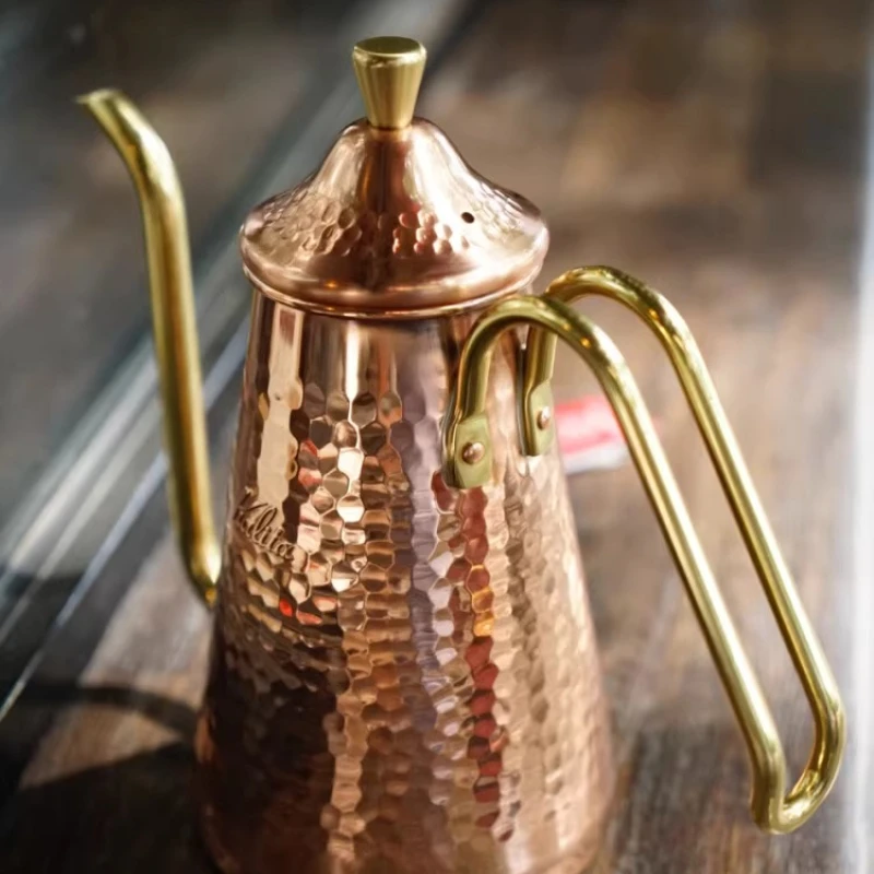 Copper pot, hand-brewed coffee pot