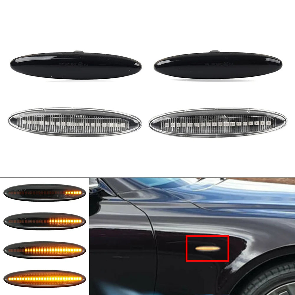

Car Side Dynamic LED Lamp 12V 3W Marker Turn Signal Light For Lexus IS250 350 SC430 E350 For Toyota Highlander 2007-2013
