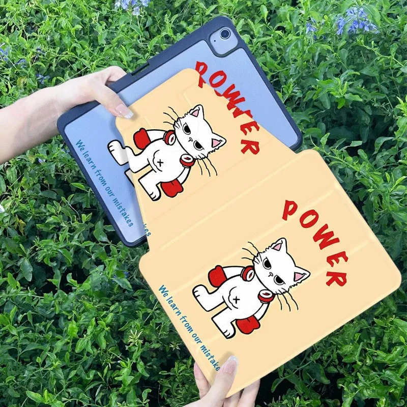 Coque d'ordinateur pour chaton de boxe, pour IPad 10.2, 7e, 8e, 9e génération, Isabel, Air, inspectés, 4e, ISub, Mini6, 2022, ISub, inspectés, 6e, 8.3