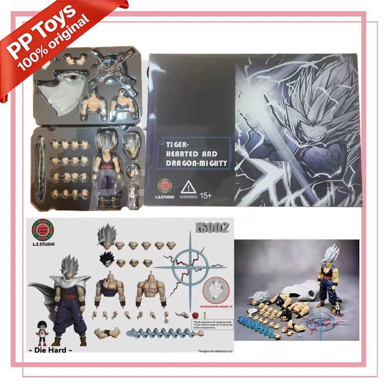 

В наличии: Фигурка Ls Studio Ls003 Dragon Ball Z Sh Figuarts Son Gohan Shf Super Saiyan Beast Gohan Super Hero, модель из ПВХ