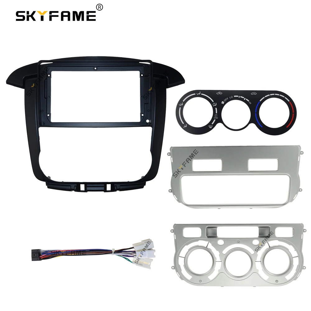 SKYFAME For Toyota Innova Avanza Car Frame Fascia Adapter Android Radio Dash Fitting Panel Kit