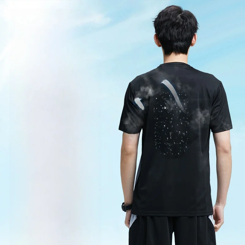 

Мужская и женская спортивная одежда для бадминтона, дышащая тренировочная одежда для бега, волейбола, фитнеса, костюм для активного отдыха