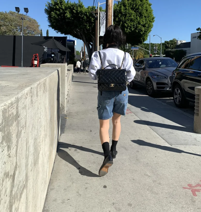 Allentato Casual Blu Jean orts 3/4 Lunghezza Abbigliamento da lavoro Sle Estate Jeans a vita alta Tessuto Stu Ferver Loose Fit Blu Denim orts