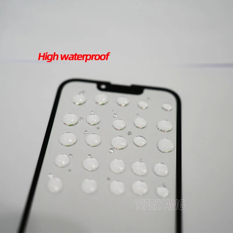 10Pcs AAA Quality Wholesale Outer Glass With OCA Glue For IPhone 13 12 11 Pro Max X XS XR Mini LCD Touch Lens Repair Replacement