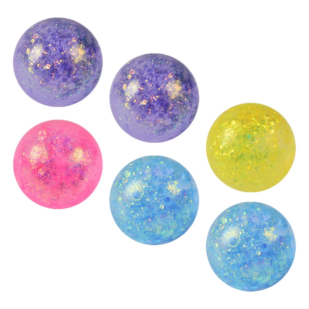 6Pcs Stress Balls Cute Squeeze Ball Stress Relief for Relaxing Mental Health Decompression Pressure Reducing Sensory