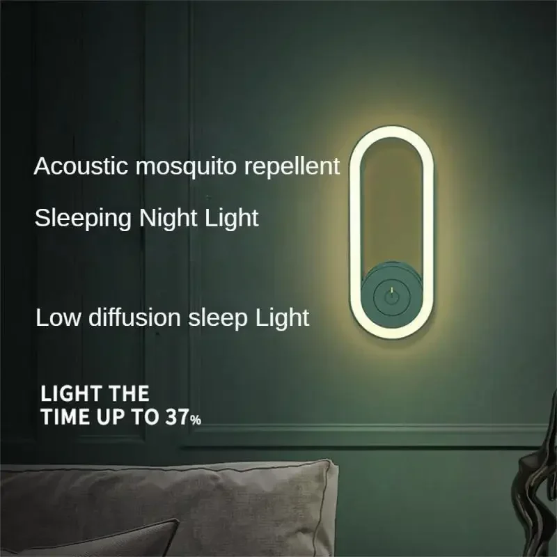 Repelente de insectos ultrasónico para el hogar, repelente electrónico de mosquitos, ratones, arañas, cucarachas, nuevo