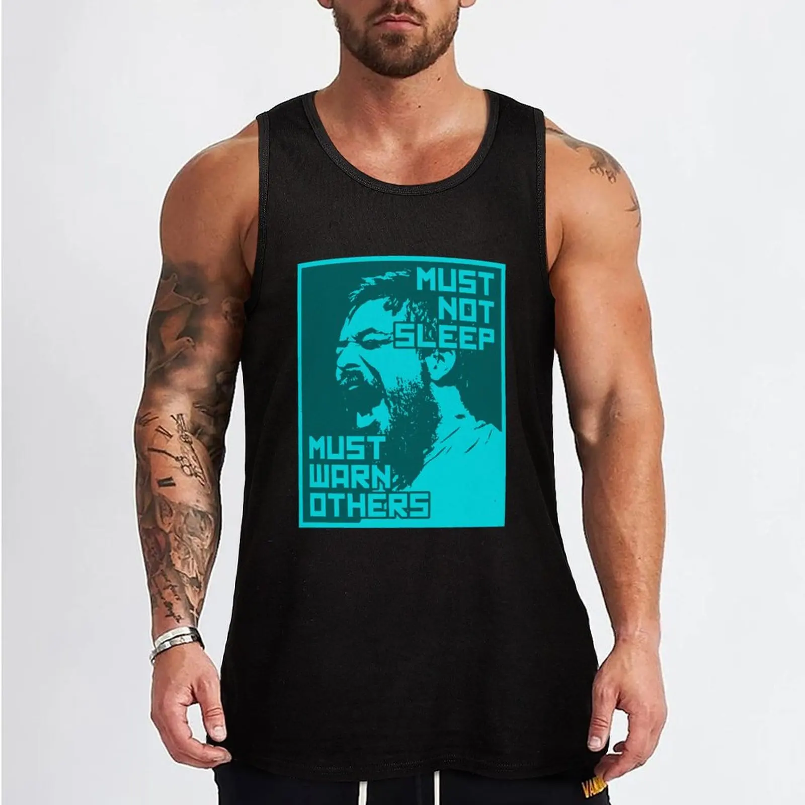 Aesop Rock Must Not Sleep iPhone Case \t Tank Top Clothing gym clothes for man t-shirts for Men's gym Men's vest