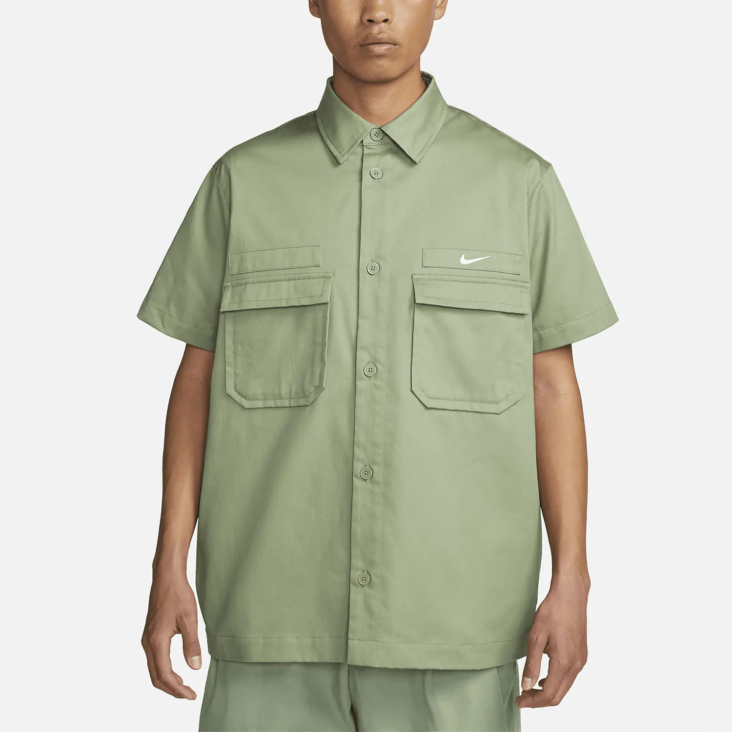 

Оригинальная летняя мужская спортивная футболка Nike с короткими рукавами и лацканами, свободная рубашка DX3341-386