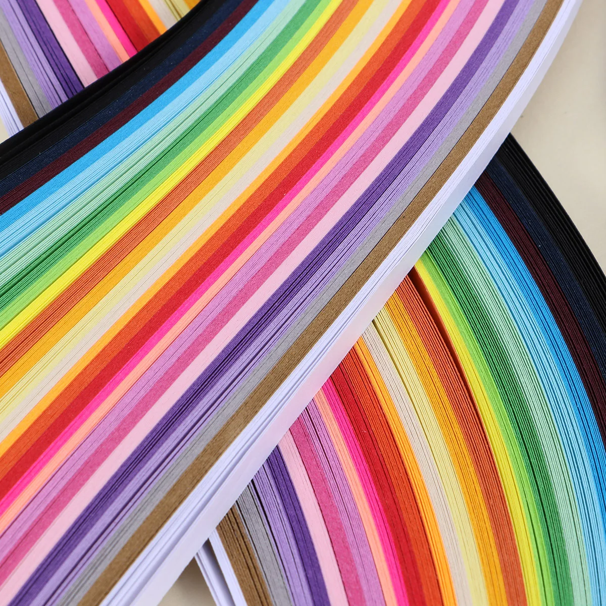 DIY-Papierquilling-Streifen, 520 Streifen, 26 Farben, 5 mm, kreatives Kunsthandwerk, Geschenk für die Fantasieentwicklung, Papierquilling