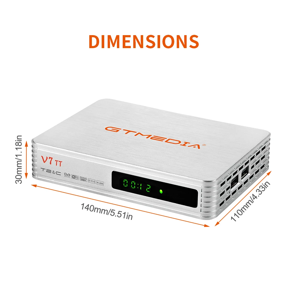 Imagem -05 - Gtmedia-receptor de tv Terrestre Full hd Dvb-t Dvb-t2 Dvb-c Sinal v7 tt