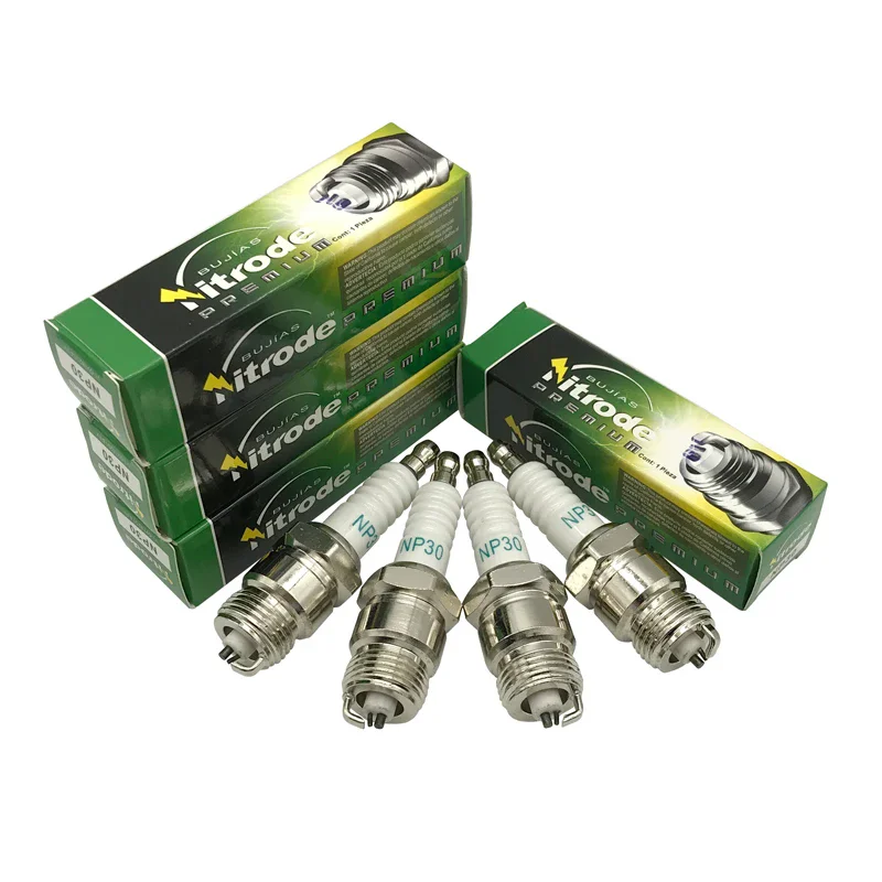 4pcs double open spark plug NP30 for 2922 APR6FS EQ491WR5IX 7510 RF9YC MA20PR-U 5013 1120820 BFS22C T5RTC DR7BC FR14YC R83CTS