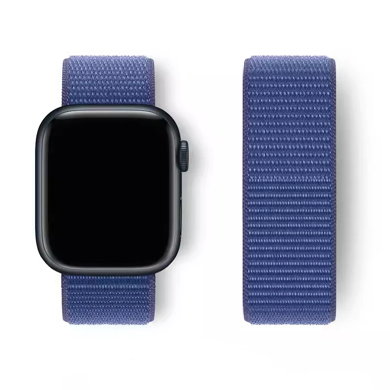 Нейлоновый ремешок для Apple Watch Band 45 мм 44 мм 42 мм 41 мм 49 мм 40 мм 44 мм Браслет Correa iwatch Series 8 9 7 6 5 4 3 SE Ultra