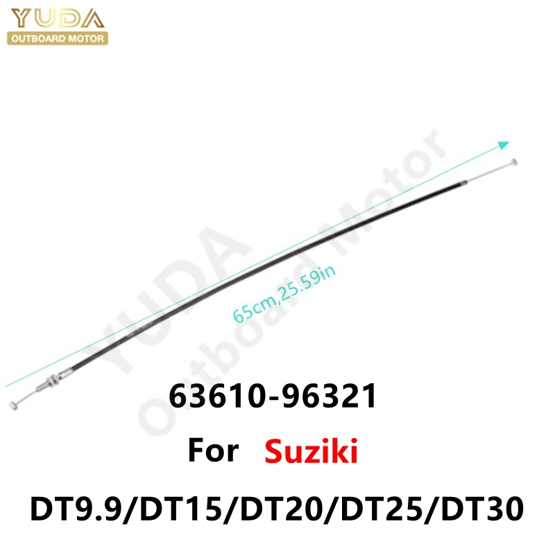 Throttle Cable For Yamaha Suzuki Tohatsu Mercury Outboard Motor 2T 6E0-26301 677-26301 6B4-26301 6L2-26301 61N-26311 66T-26301