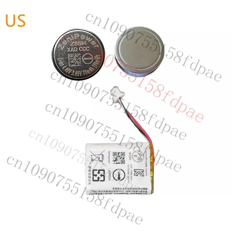 

Premium 2PCS ZeniPower 1254 Z55H 3.85V & case BOX Battery For Sony WF-1000XM4 Headset