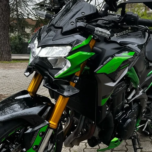 Imagen 2 del producto Para Kawasaki Z900 Z 900 2020-2024 alerón delantero Downforce Winglets carenado aerodinámico motocicleta pico nariz cono extensión capó