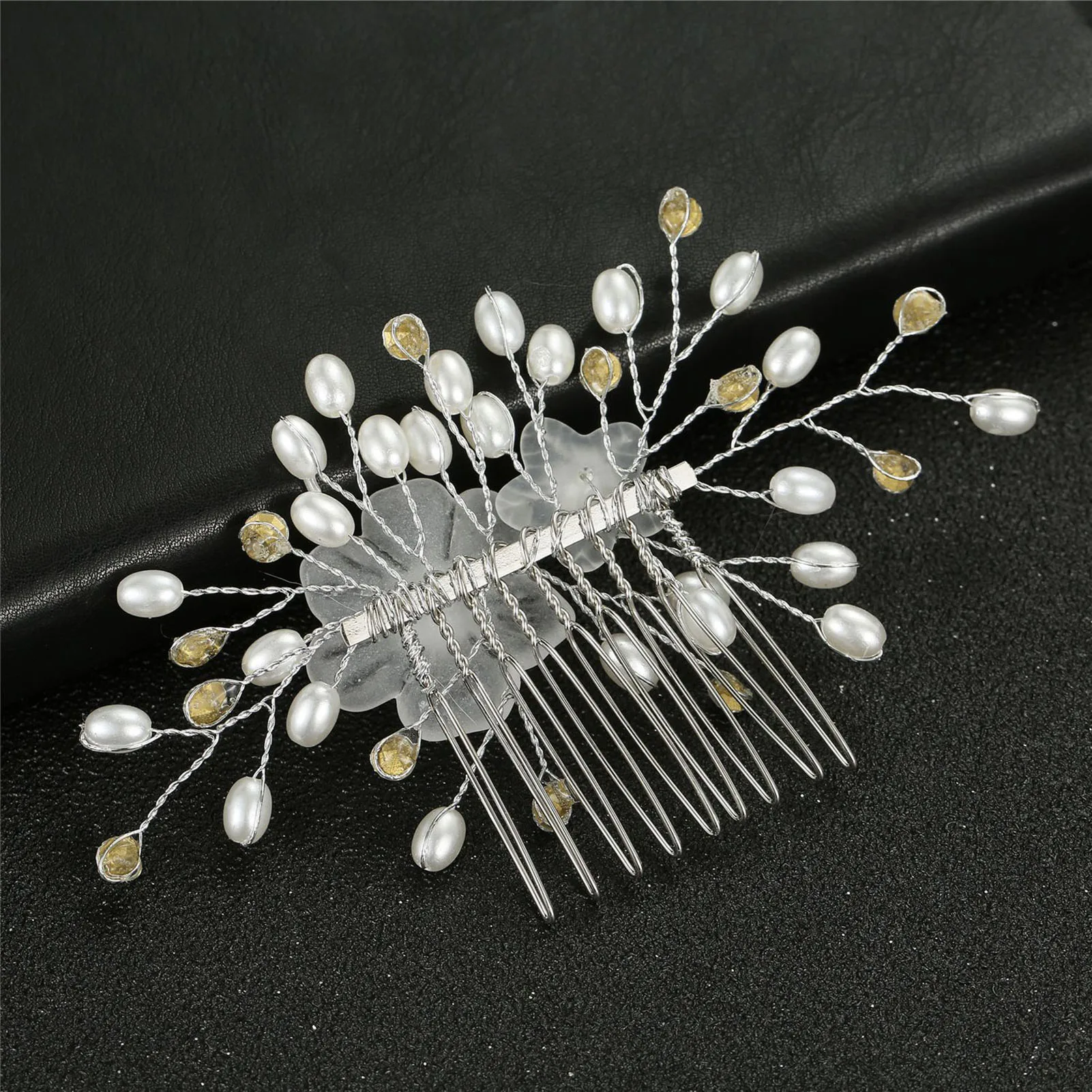 Hair Jewelry Headdress Hair Comb Light Luxurious Versatile Anti-slip Headpiece for Hair DIY Accessory Hair Styling