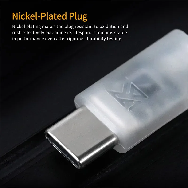 KZ Earphones Cable OFC Silver Plated Upgrade Cable Wire Type-c 2PIN Cables Microphone Optional view 5