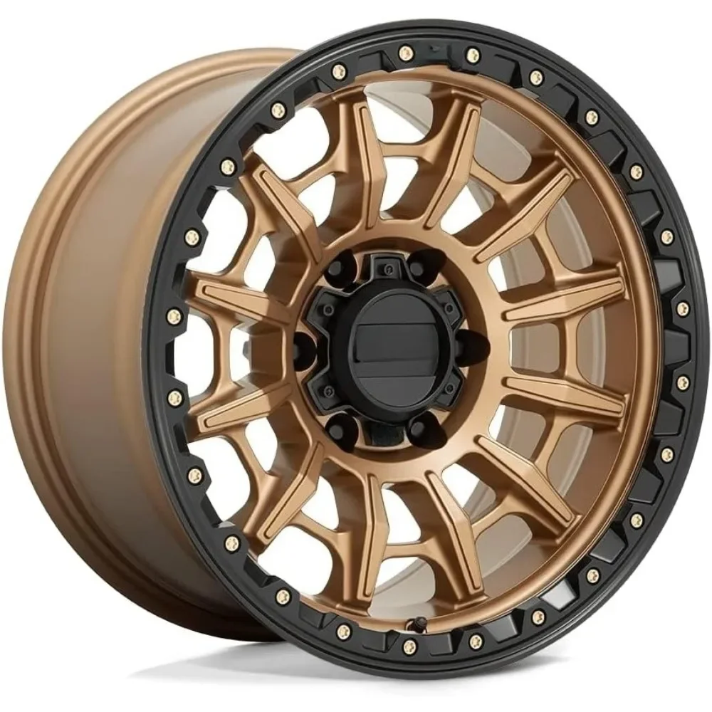 

CARNAGE 17X9 6X5.55 0mm MATTE BRONZE WITH BLACK LIP - KM54779068600