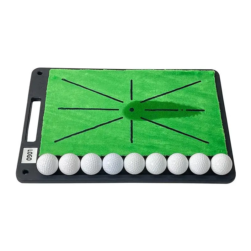 Golf Swing Hitting Mat Path Feedback Golf Mat Golf Training Pad For Swing Path Feedback Indoor Outdoor Golf Practice Hitting Mat