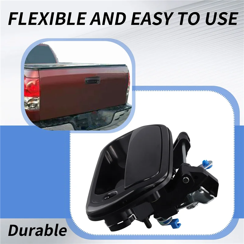 ABTC-Car Tailgate Switch Handle Rear Trunk Handle 69090-0C030 69090-0C030-C0 For Toyota  2000-2006