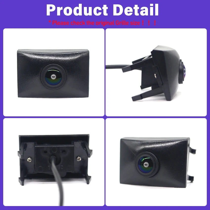 Night Vision IP68 Waterproof 170°Car Front View Camera Fisheye Lens For Audi Q7 4L Facelift 2010 2011 2012 2013 2014 2015