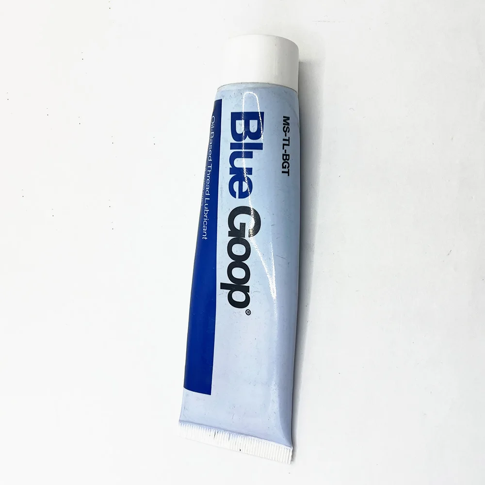 

Головка водоструйной резки с резьбой, антиблокировочный винт, зубцы, защита от укусов, синий гооп, аксессуар для резки водоструйной резки, синее масло, импортный синий клей