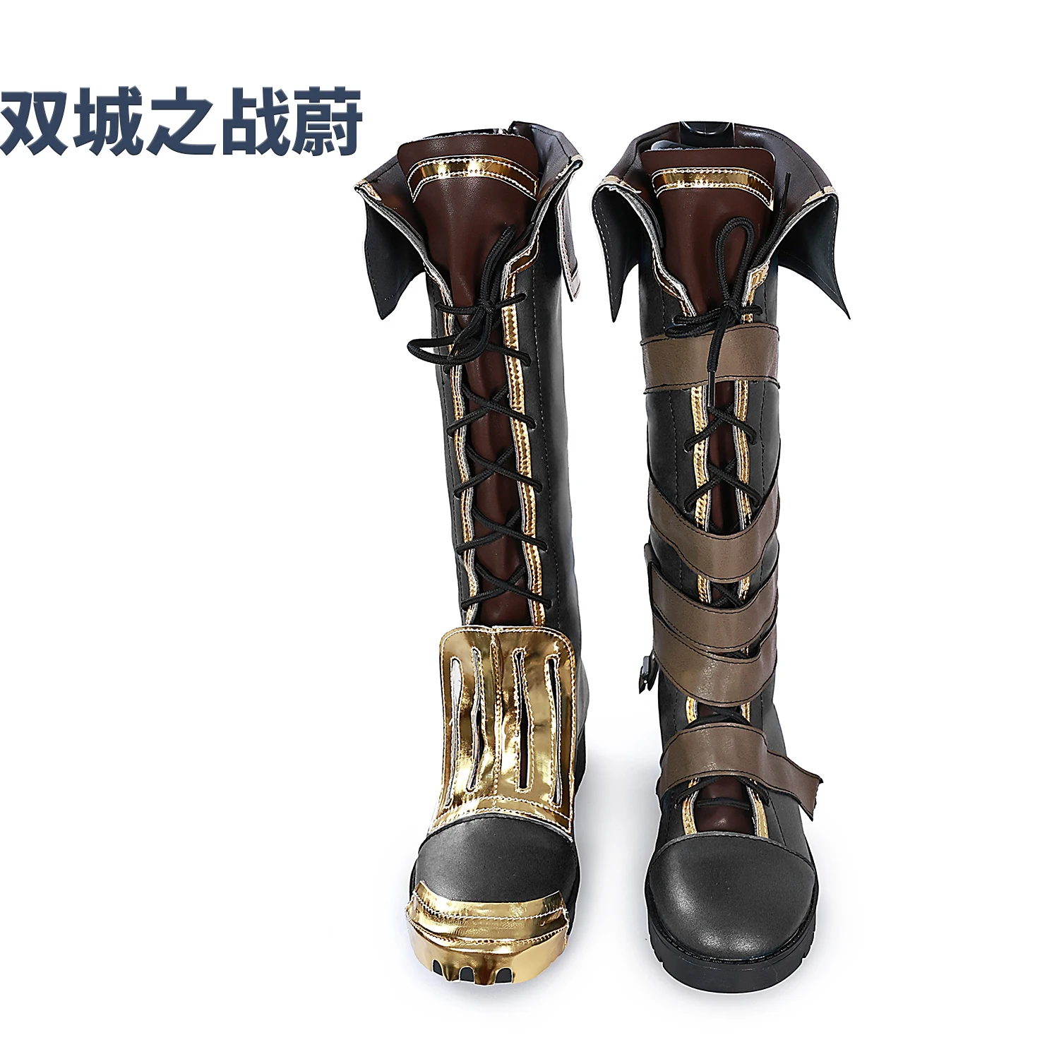 Juego LoL Arcane Vi Cosplay zapatos VI Halloween carnaval fiesta para mujeres y hombres botas