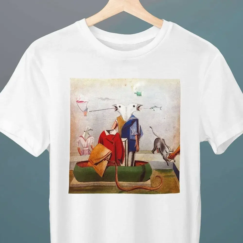 Birds Also Birds, Fish Snake And Scarecrow, Max Ernst, Surrealism T-Shirt