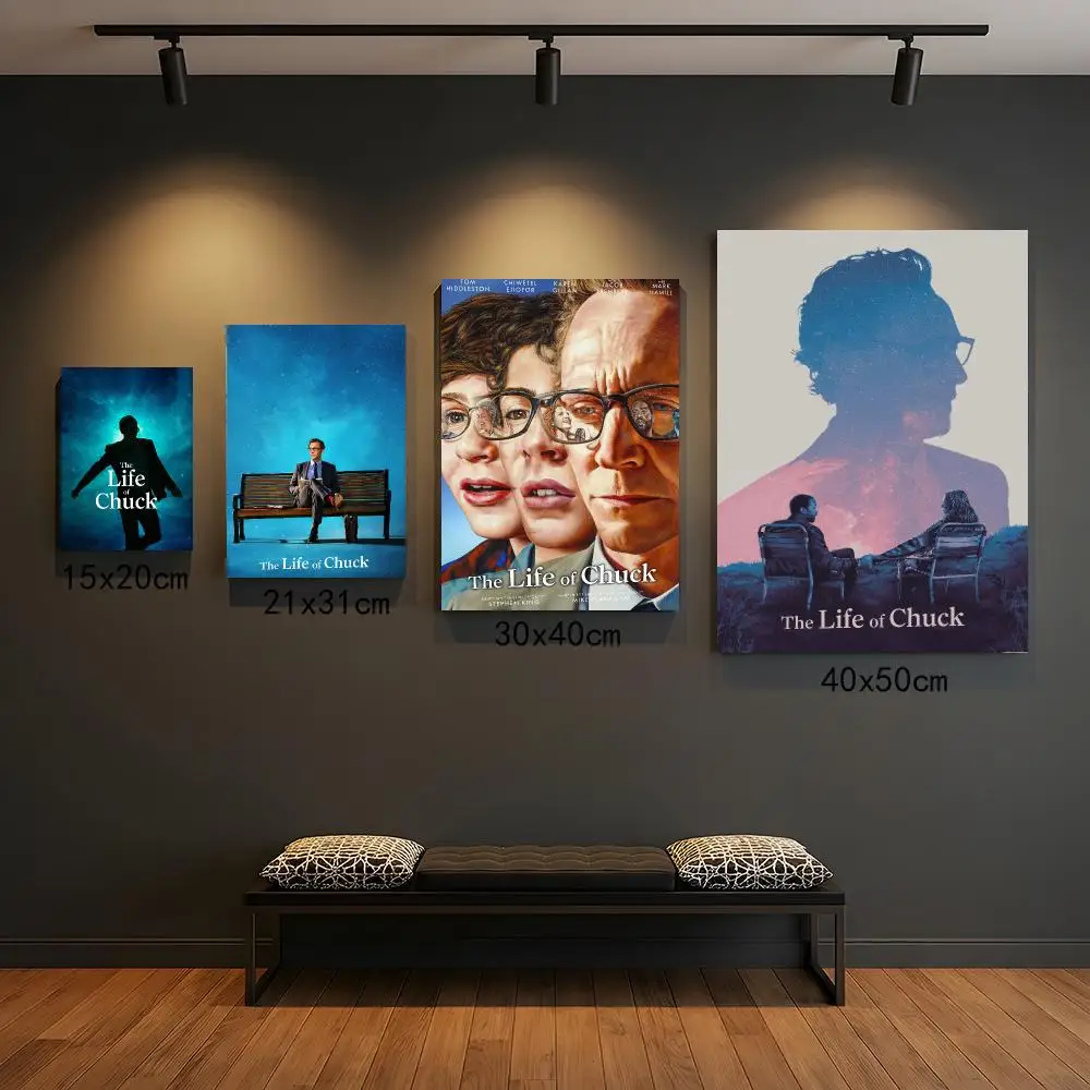 classic movie T-The Life Of Chuck-K Painting Calligraphy Elegant Botanical Decor for Living Room Modern Interior Design