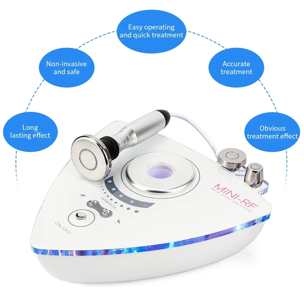 2Mhz RF Radio Frequency Facial Machine Face&Eye Lifting Tighten Beauty Device Skin Rejuvenation Wrinkle Removal SkinCare Machine