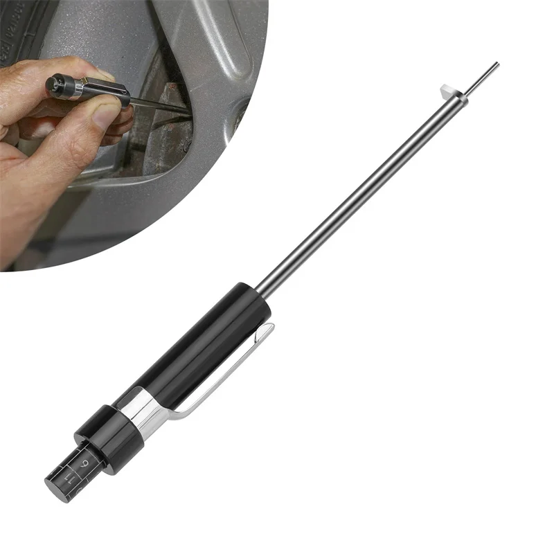 

Car Brake Pad Inspection Pen Ruler Brake Pad Measuring Tool Suitable For 6mm / 0.2 Inch Thickness, Brake Pad Gauge