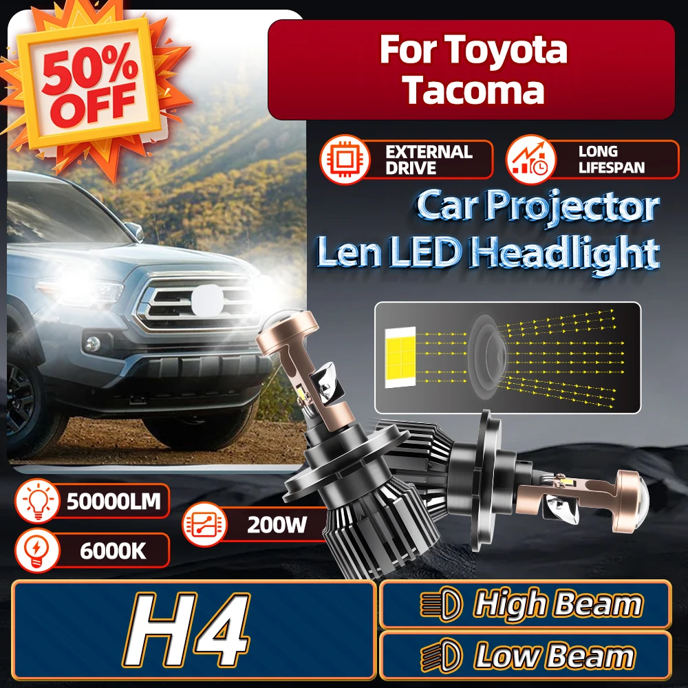 

ROADSUN для Toyota Tacoma 2001 2002 2003 2004 2005-2008 2009 2010 2011 2012 2013 2014 2015 автомобильный проектор Len светодиодная лампа для фар
