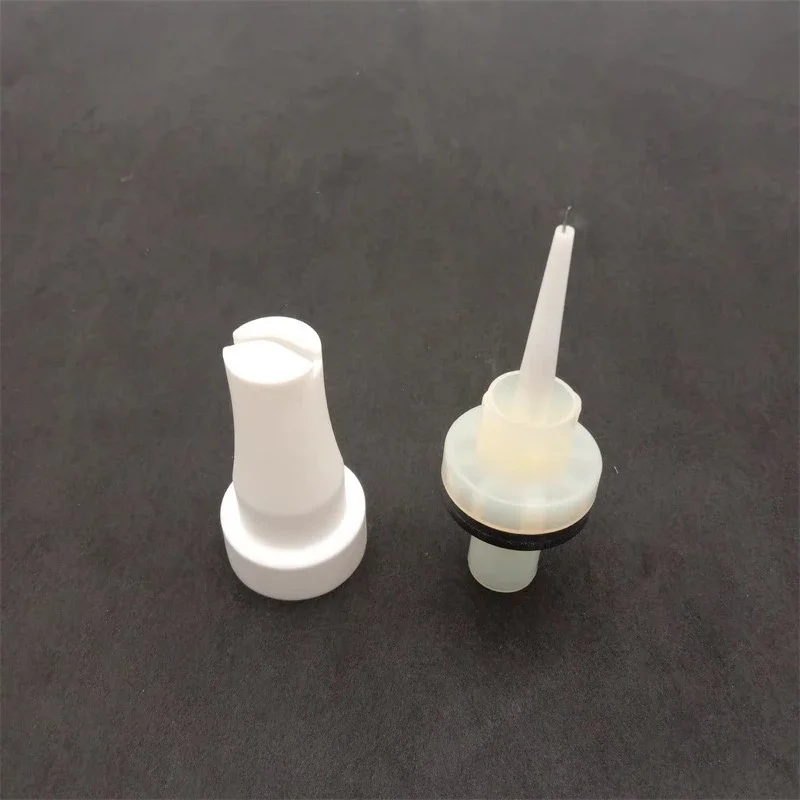 Replacement PTFE Material Flat Jet Nozzle Fit for 20/21 Nozzle Powder Coating Spray Gun