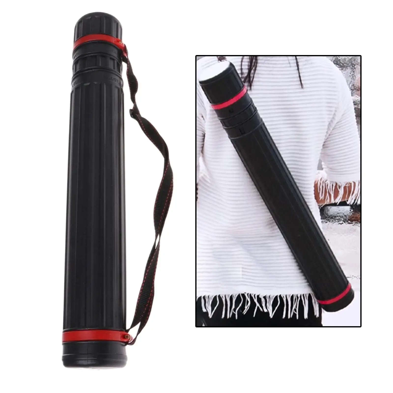 צינורות כרסטר פלסטיק עם מכסים מתרחבים מ-30 עד 53 אינץ 'נושא